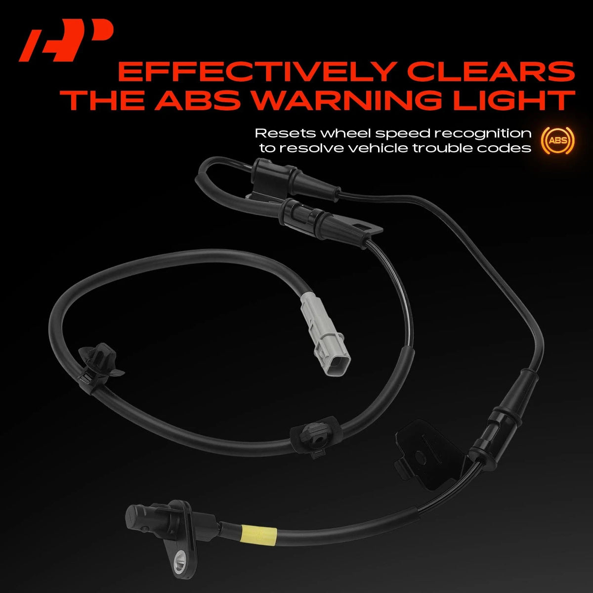 Front Passenger Side ABS Wheel Speed Sensor for Kia Rio Hyundai Accent (59830H5000, 5S15540, ALS3215)