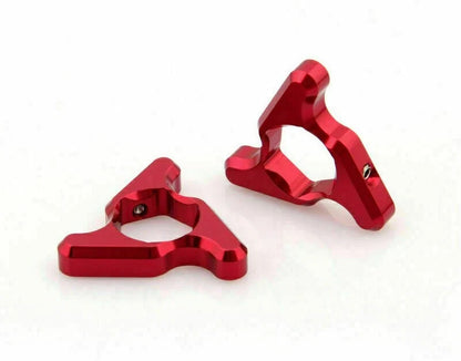 Blade Fork Preload Adjusters for ZX6R, 9R, 12R, TL1000, YZF R6 (17mm, Red)