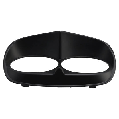 Dual Headlight Trim Bezel Cover for Harley Road Glide (1998–2013) Matte Black