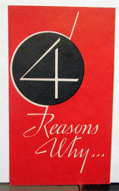 Atlas Tires Sales Brochure for 1920s Models