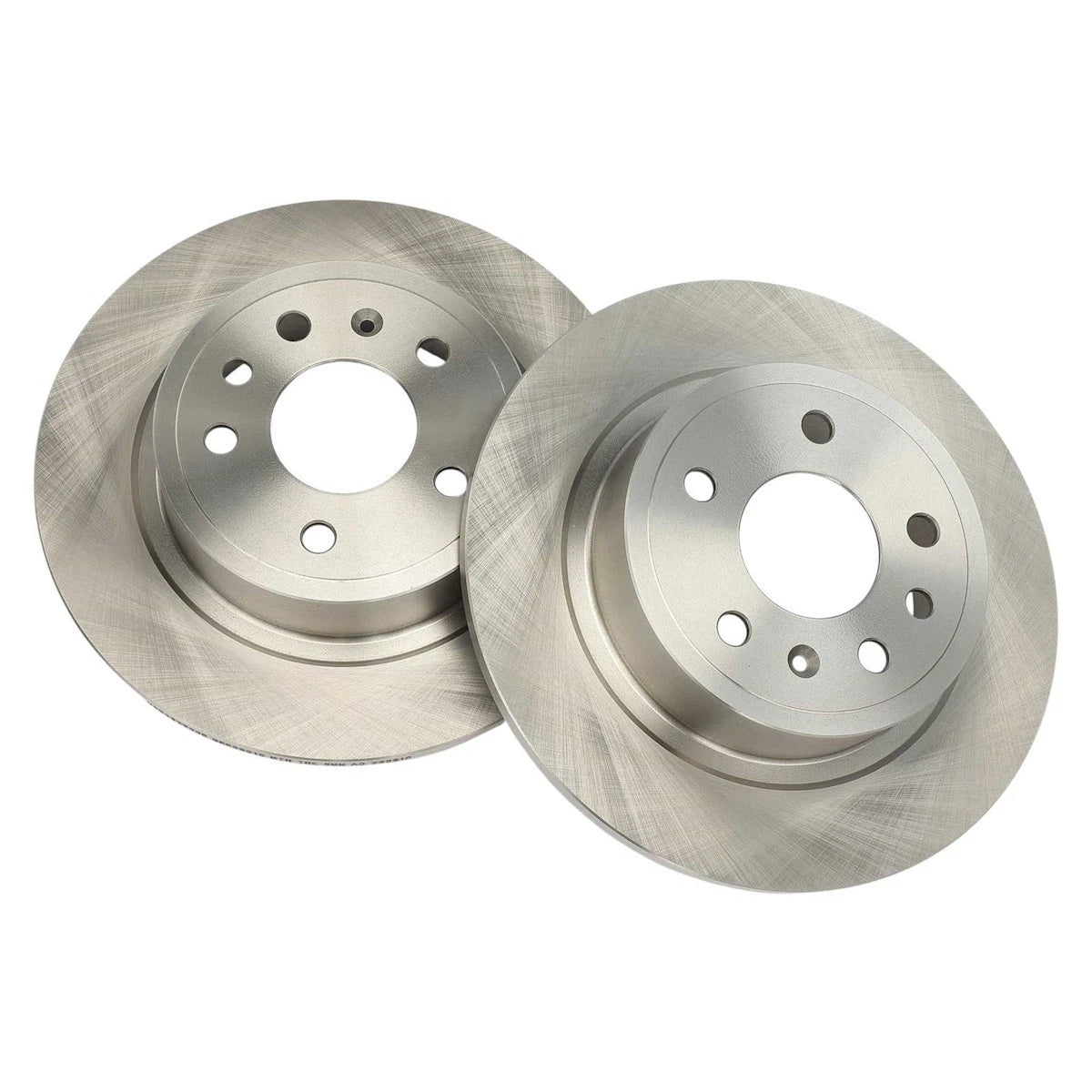 2X Brake Discs Rear for Saab 9-5 (1999–2010) 18053628, 12138013, 34209