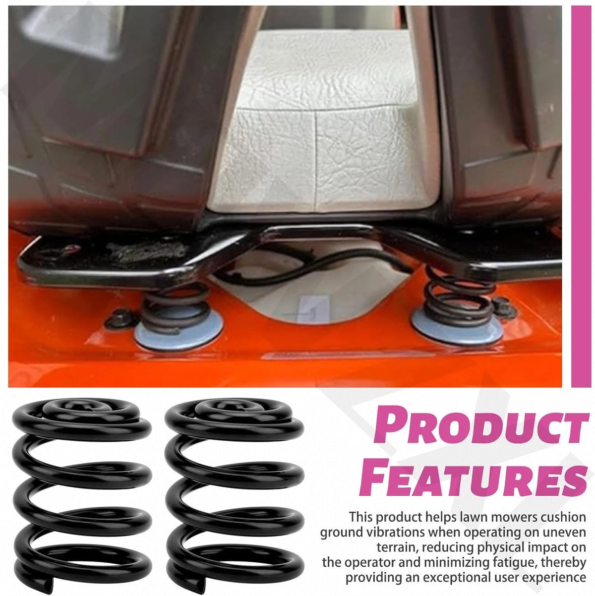 2X Seat Springs for Craftsman Model 917289081