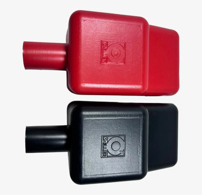 2X Rubber Battery Terminal Covers for Moeller 099078-10