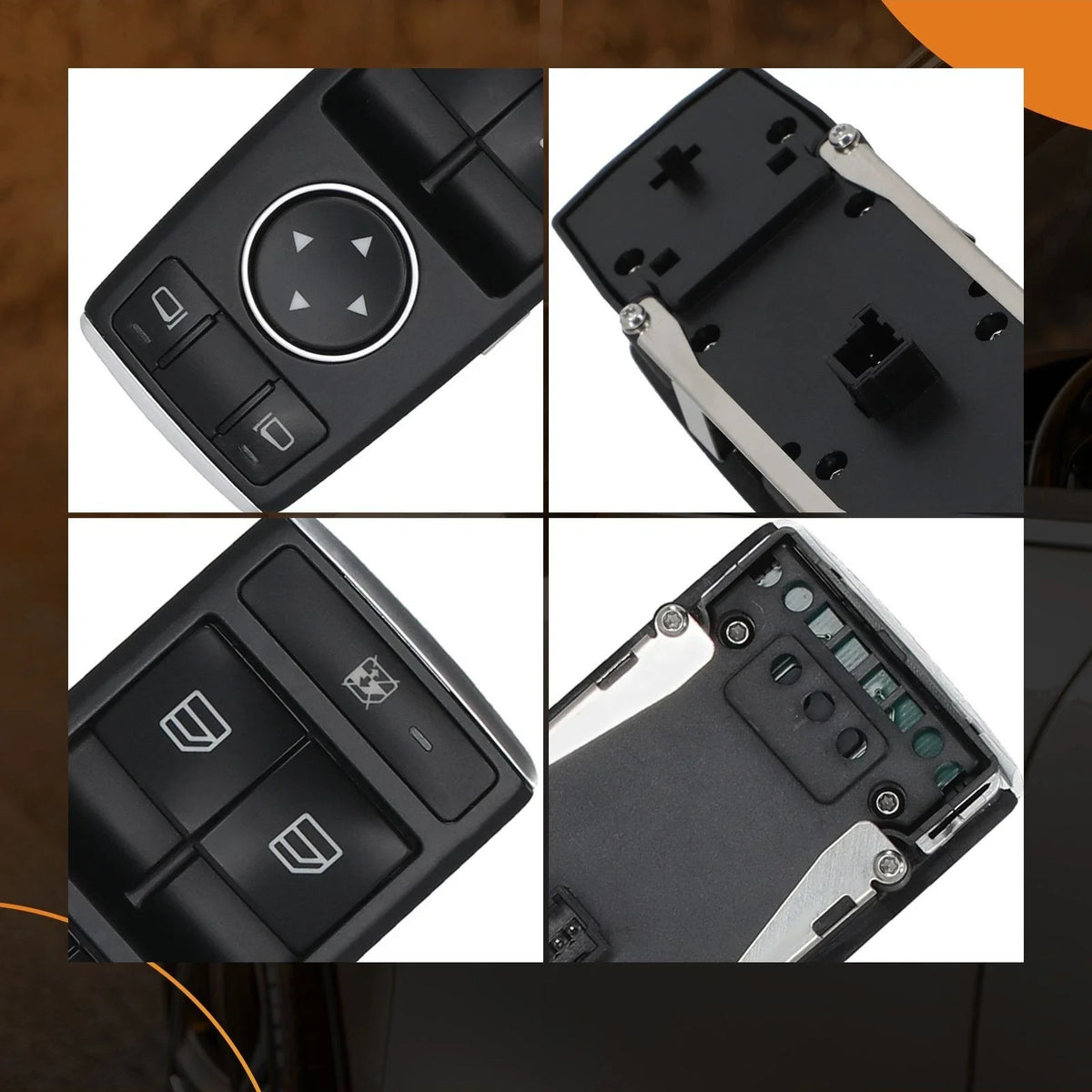 Master Power Window Switch for Mercedes-Benz W176 W246 W242 (2011–2018) 1669054300