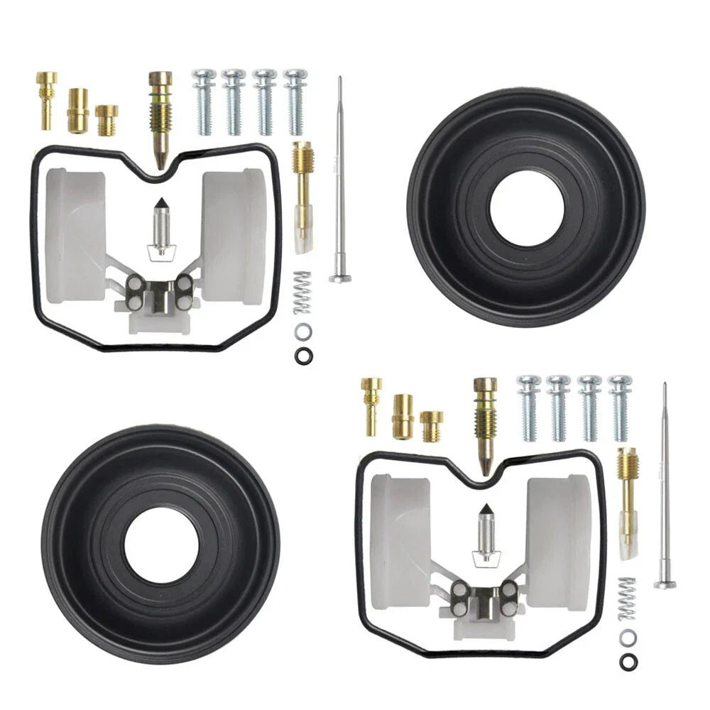 2X Carburetor Repair Kit Float Diaphragm for Kawasaki Vulcan 500 (1991–1995)