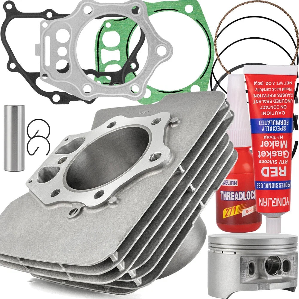 Top End Rebuild Kit Cylinder Piston for Honda TRX500 Foreman 500 (2005–2011)