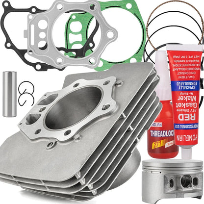 Top End Rebuild Kit Cylinder Piston for Honda TRX500 Foreman 500 (2005–2011)