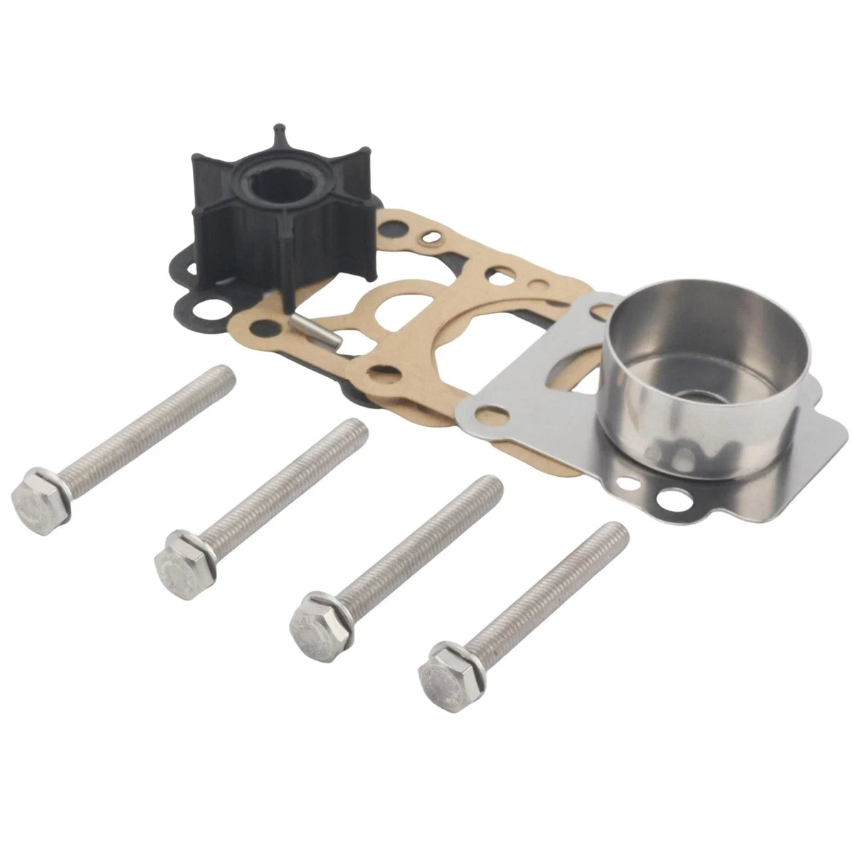 Water Pump Repair Service Kit for Mercury Mariner 8 9.8 HP (803748Q01, 803748K01)