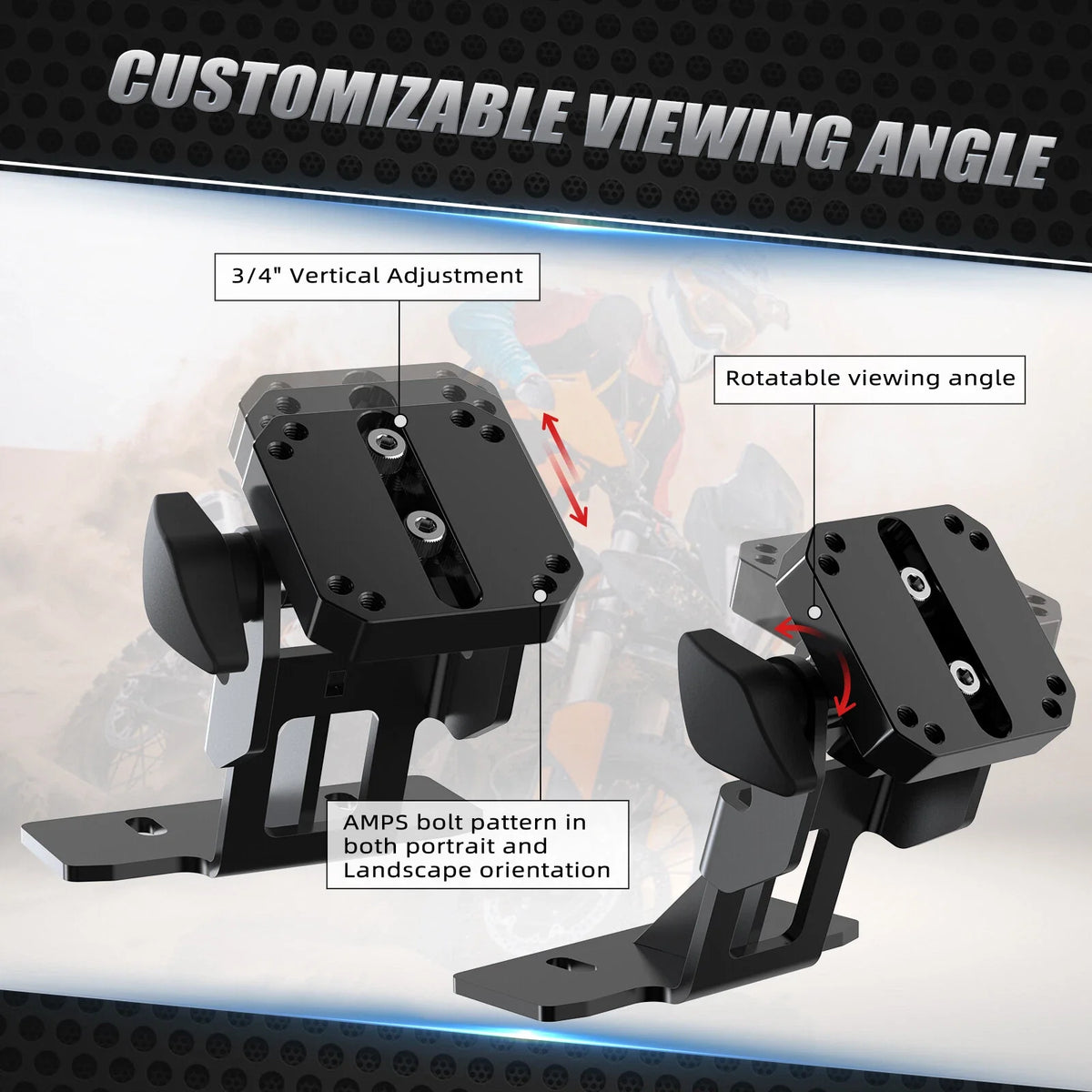 Adjustable GPS Phone Mount Holder for KTM 890 Adventure (2023–2024)