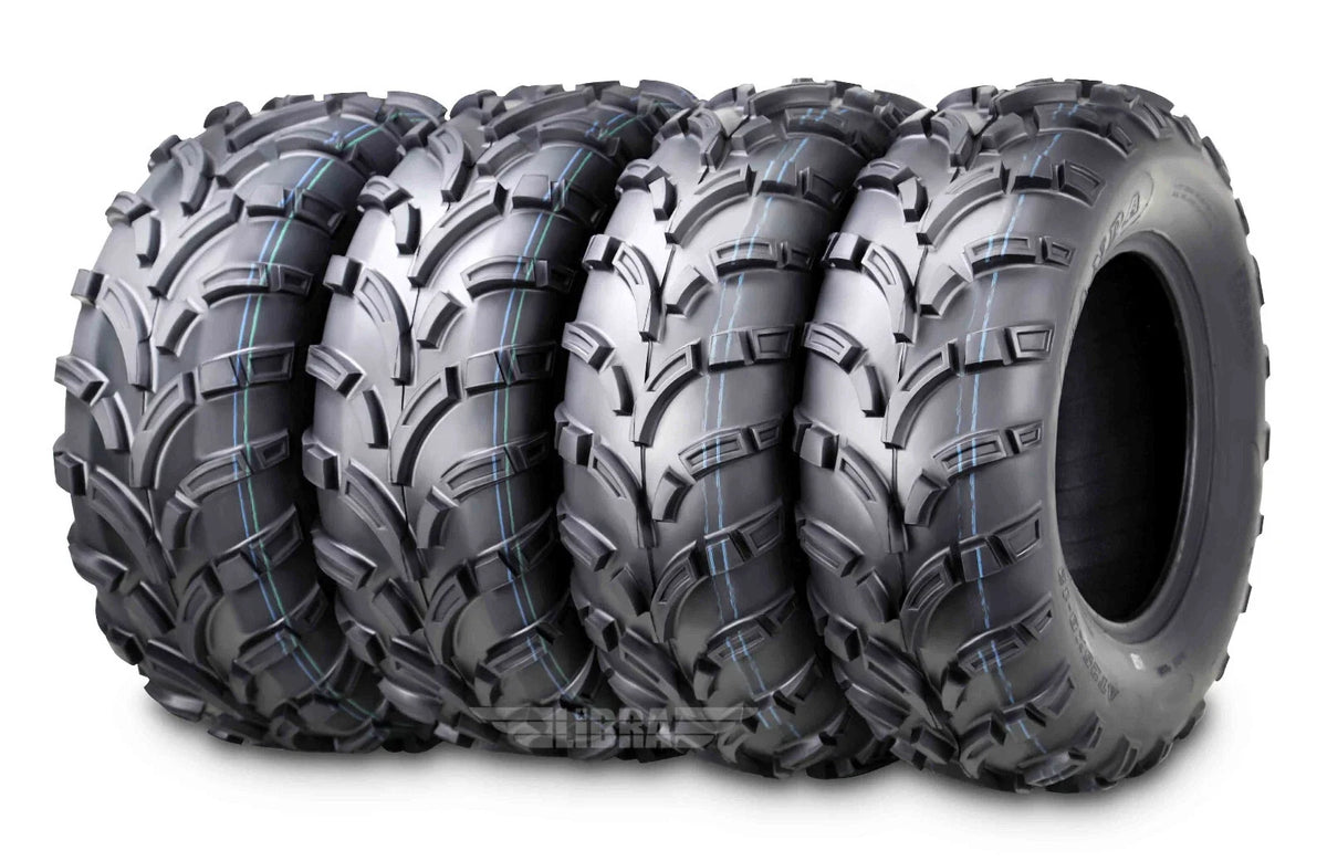 Set of 4 ATV UTV Tires 25x10-12 25x11-12 6PR Mud