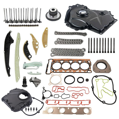 Engine Rebuild Timing Cover Kit for Audi A4 A6 Q5 TT VW Golf Passat (2008–2016)