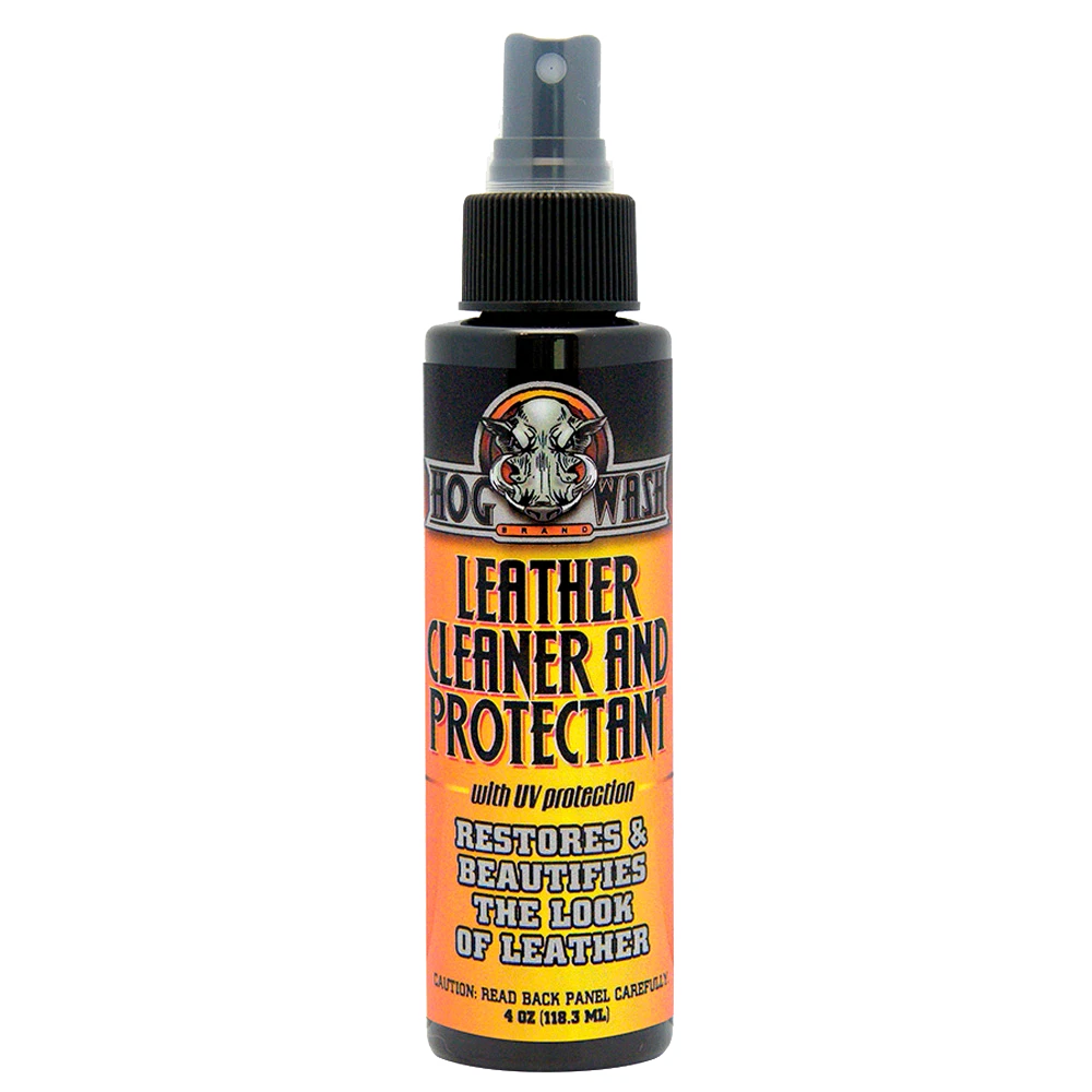 HOG WASH Leather Cleaner & Protectant for Misc. (HW0547) - 4 oz.