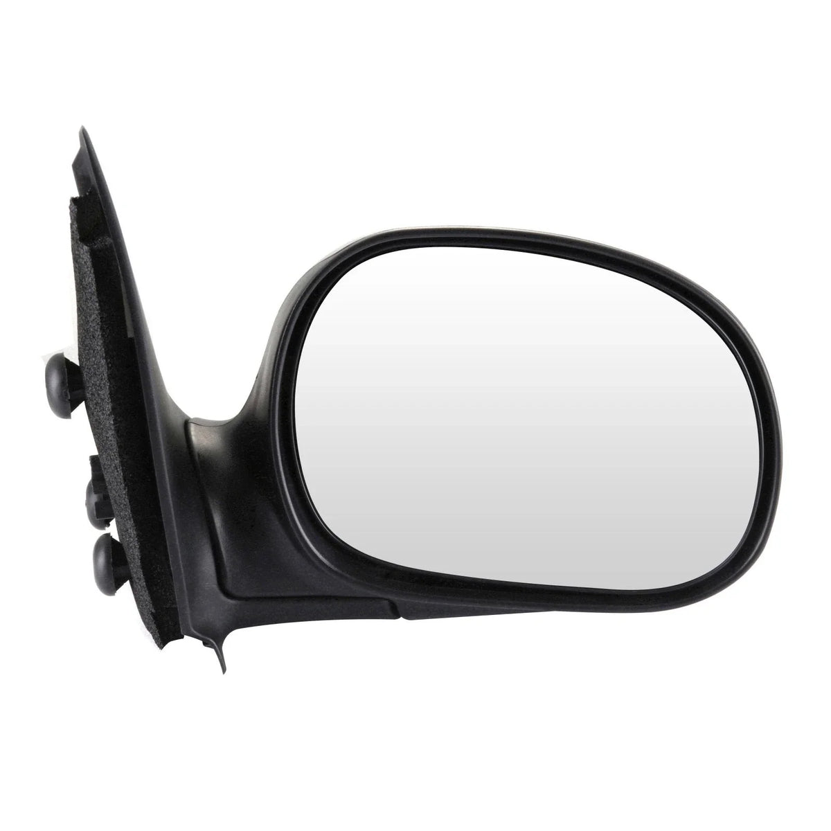 Set of 2 Black Manual Fold Mirrors for Ford F150 (1997–2004)