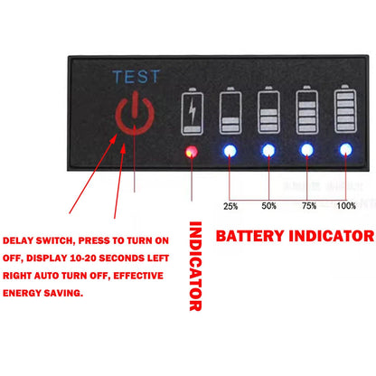 3S Battery Level Indicators for 18650 LiPo Li-ion (11.1V-12.6V)