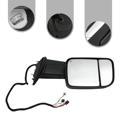 LH Left Towing Mirror for Ram 2500 3500 (2019–2021)