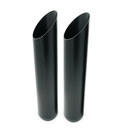 Dual Exhaust Kit for Chevy Blazer (1995–1999) No Muffler Black Tips