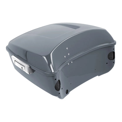 Trunk Backrest Mount Rack for Harley Street Glide (2014–2023) Gunship Gray