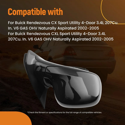 Right Side Rear View Mirror for Buick Rendezvous (2002–2007) GM1321300