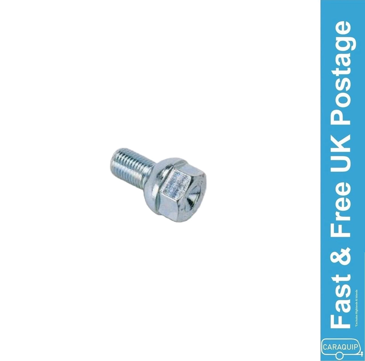 Set of 4 AL-KO Wheel Bolts M12 x 1.5 for Caravan Trailer (2081670018)