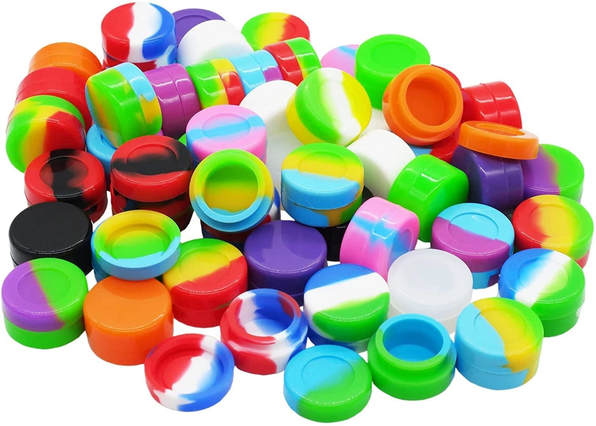 Pack of 10 Silicone Wax Containers for Automotive Use