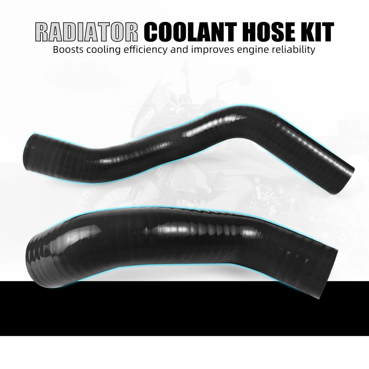 Silicone Radiator Coolant Hose Pipe Kit for KTM 790/890 Adventure/R (2019–2025)