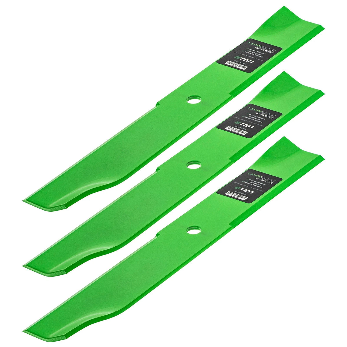 Spindle Low Lift Blade Kit for Exmark Lazer Z 52 Inch Deck (103-1578-S, 103-2518, 103-2518-S)