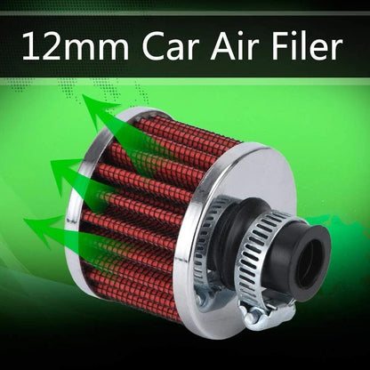 2X Cold Air Intake Filter for Turbo Vent Crankcase Valve Cover (Universal)