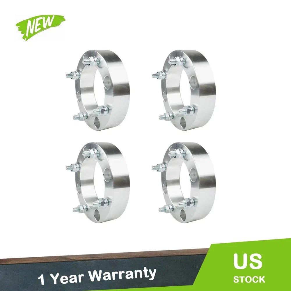 Set of 4 Wheel Spacers 1.5" 4x137 M10x1.25 for Kawasaki Mule 500-610