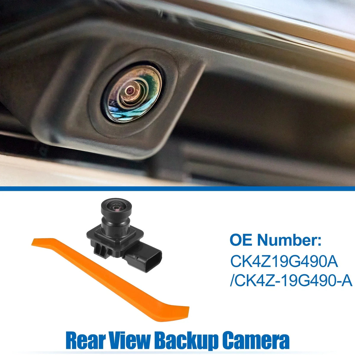 Set of 1 Rear View Backup Reverse Camera for Ford Transit (2014–2023) No.CK4Z19G490A