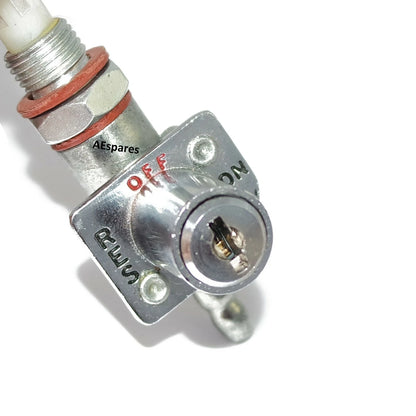 Fuel Tank Locking Tap Valve with 2 Keys for Jawa Bike