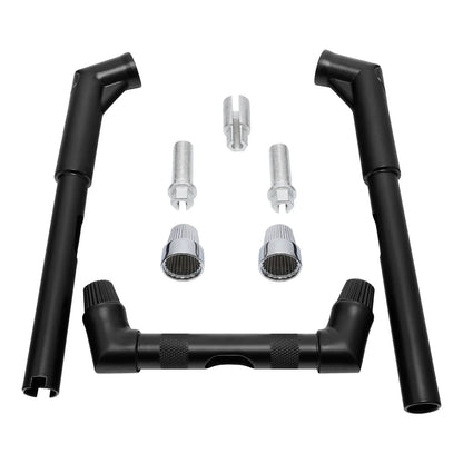 4" Rise 1-1/4" Ape Hanger Handlebar for Harley Dyna Sportster (2004-2023)