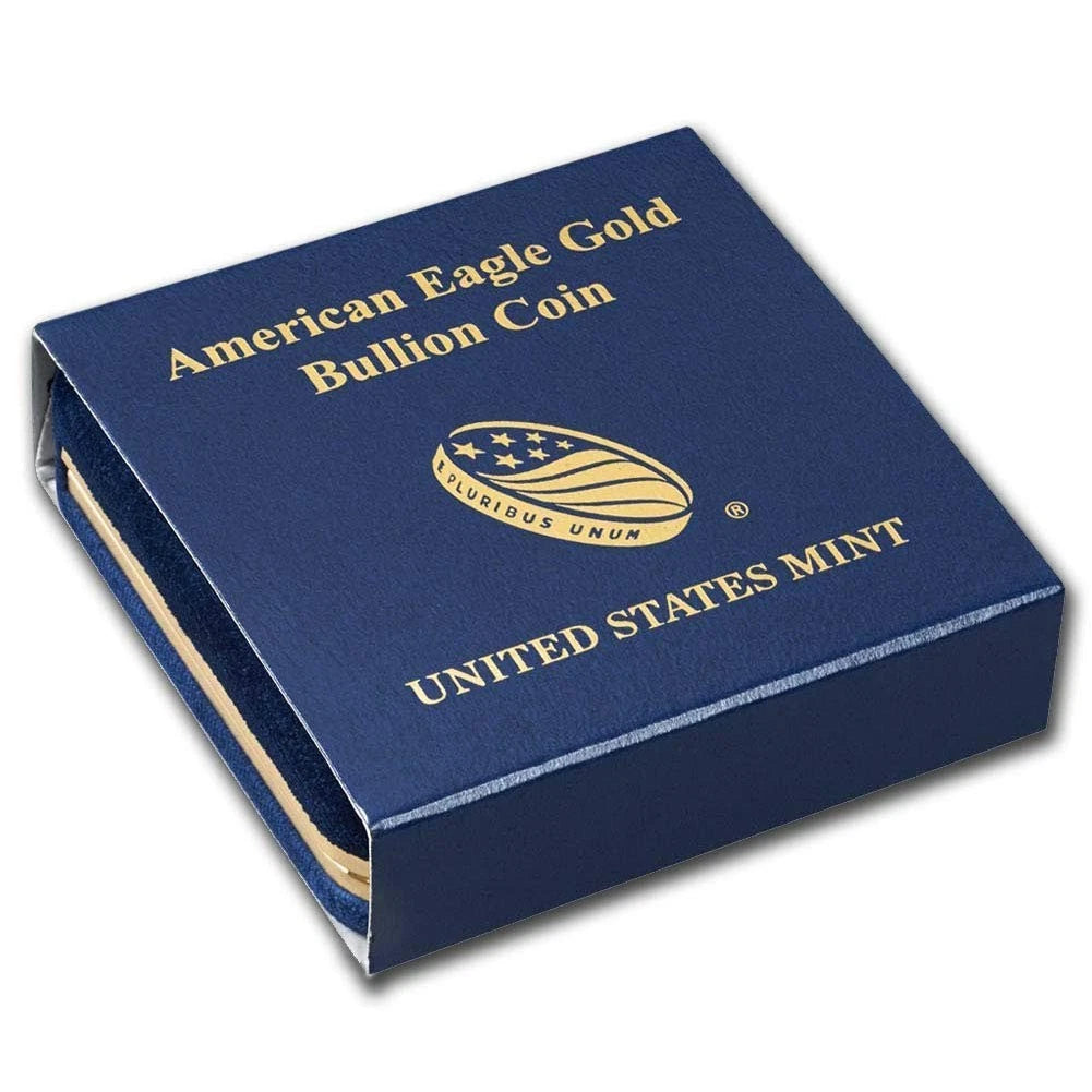 1/4 oz American Gold Eagle Quarter Presentation Box by CoinFolio
