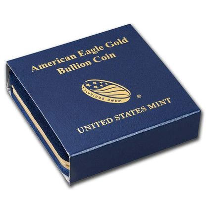 1/4 oz American Gold Eagle Quarter Presentation Box by CoinFolio
