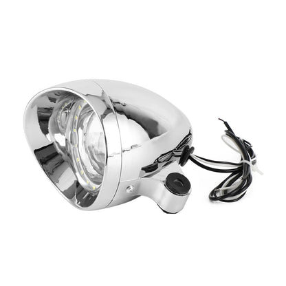 LED Angel Eye Headlight Fog Light for Harley Dyna Glide (F2#)