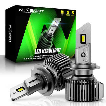 2X H7 LED Headlight Bulbs for (NOV A500-N52-H7)