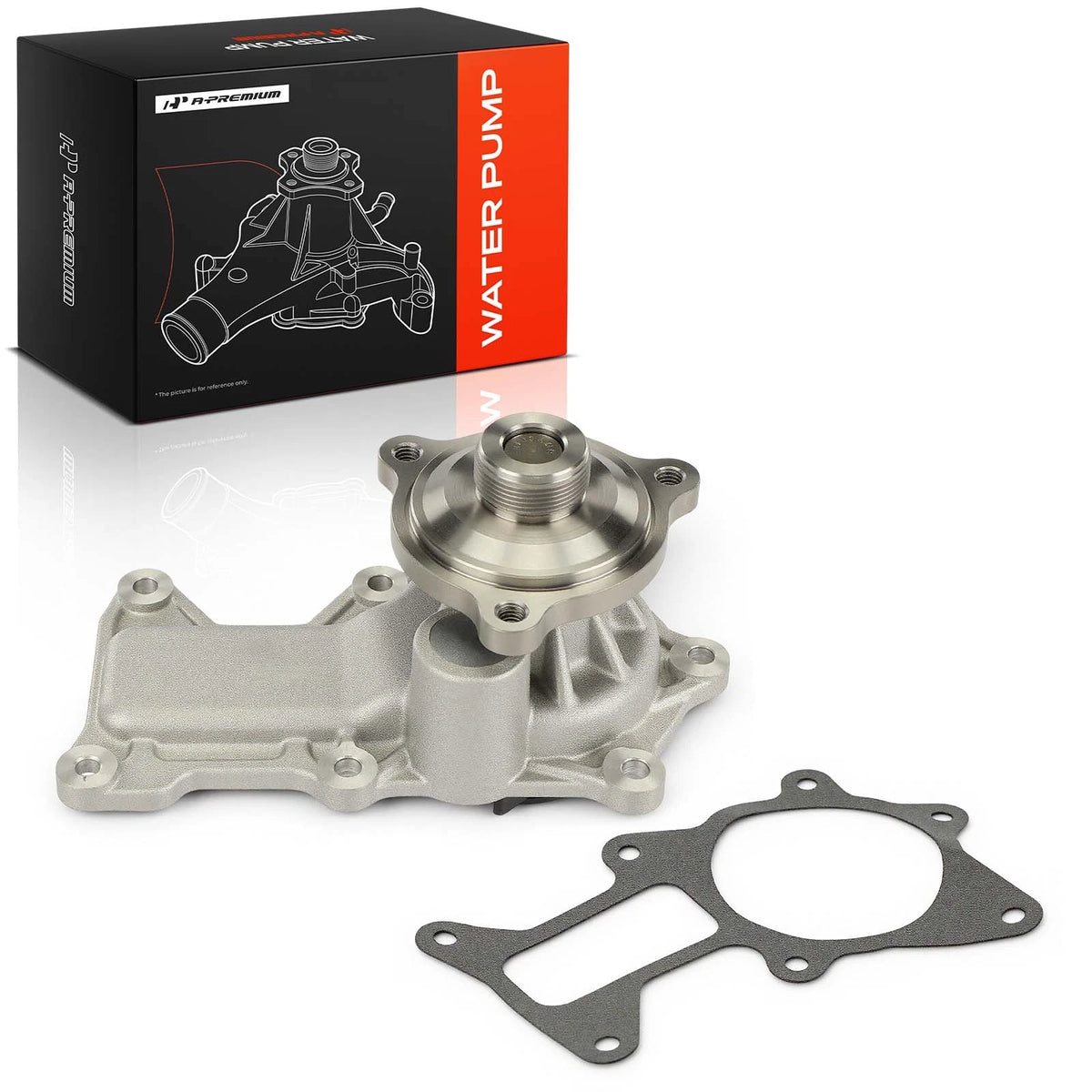 A-Premium Engine Water Pump w/ Gasket for Jeep Wrangler (2007–2011) 04666044AA, 4666044AA, 4666044AB, 4666044BA, AW6189