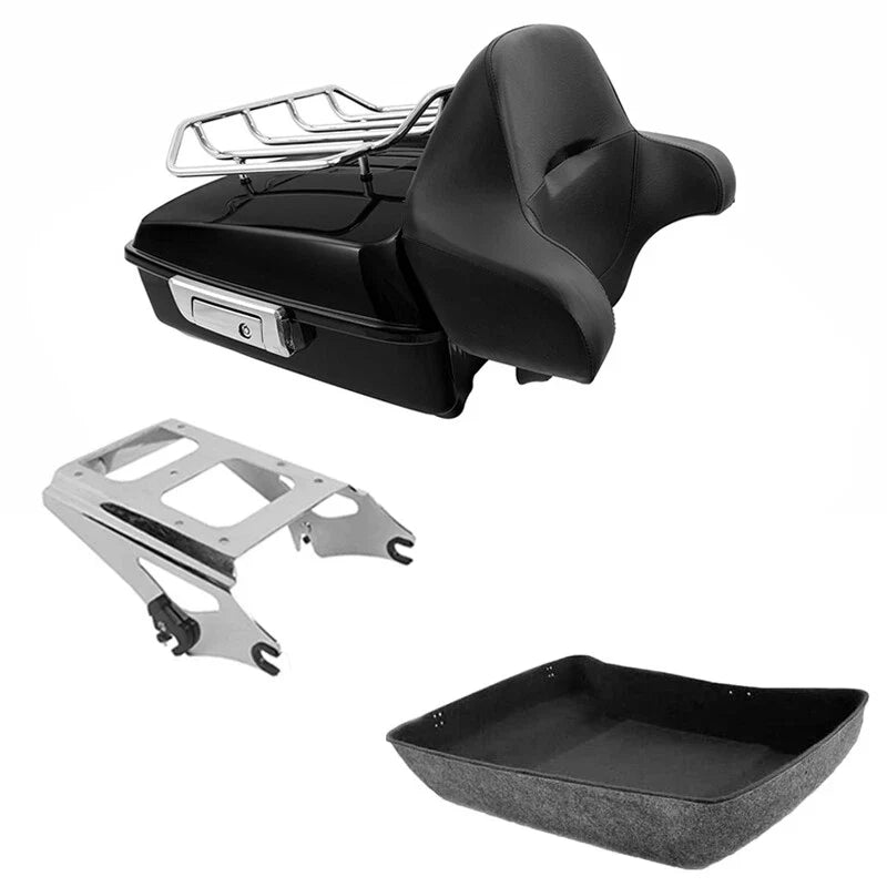 Chopped Luggage Trunk Mount for Harley Touring Electra Glide (2009–2013)