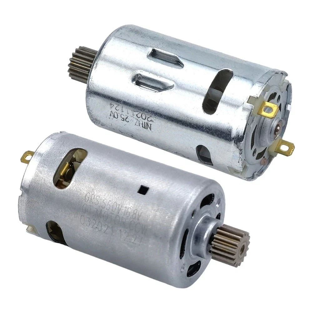 RS550 DC Motor 16 Teeth Gear for Cordless Drill Screwdriver