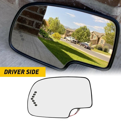 Power Heated Mirror Glass for Chevy GMC Cadillac (2003–2007)