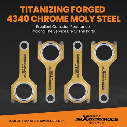 Connecting Rods with Bolts Kit for Mazda Atenza Axela Mazda 6 (2003–2020) ARP2000