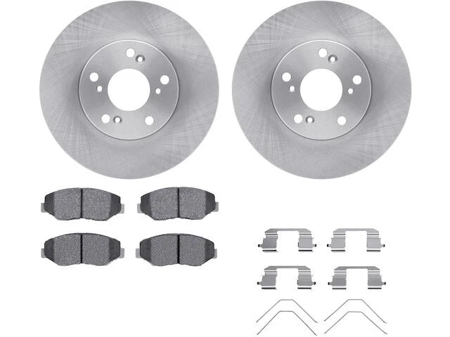 Brake Pad and Rotor Kit for Acura ILX (2014–2015) 61399XXNF