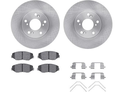 Brake Pad and Rotor Kit for Acura ILX (2014–2015) 61399XXNF