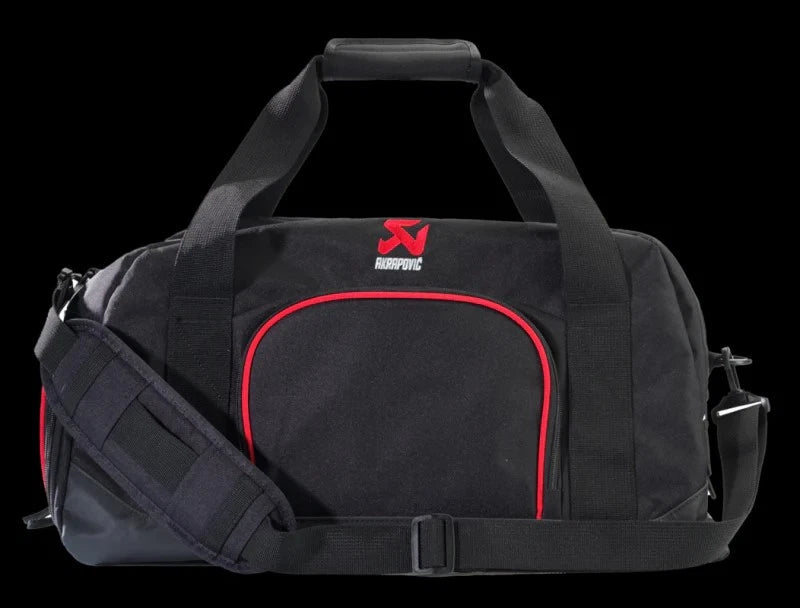 Duffel Bag for Akrapovic 802122 (Black w/ Red Details)