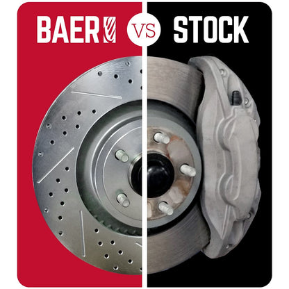 Set of 2 Brake Disc and Pad Kits for Toyota Sequoia