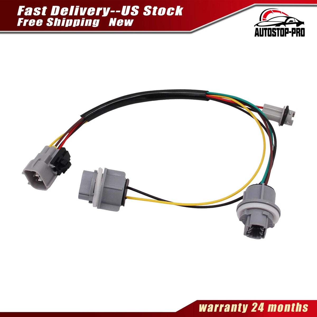 Tail Light Bulb Socket Harness for Toyota Tacoma (2005–2015) 81555-04150