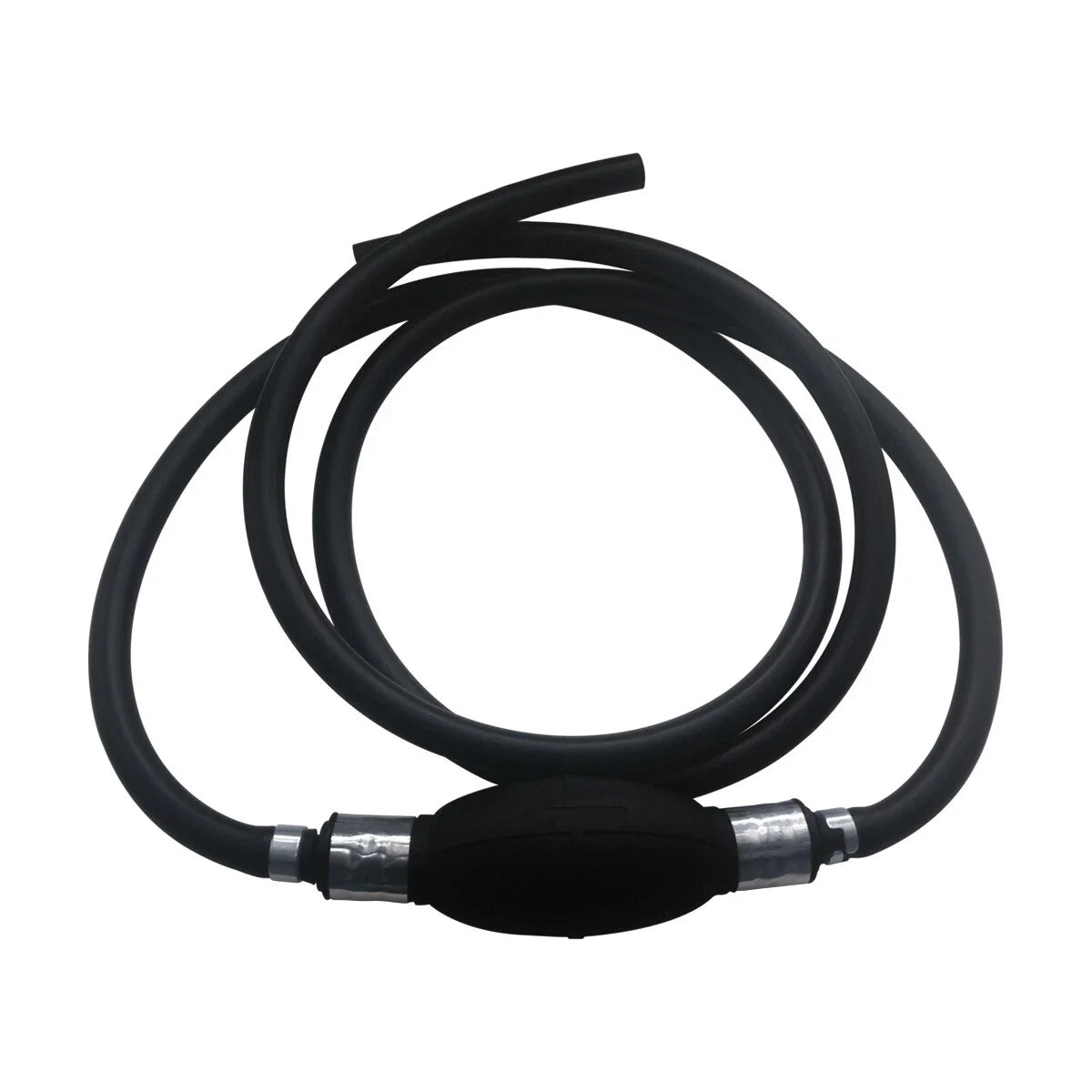 Fuel Hose Line Assembly with Primer Bulb for Marine Outboard Motors (3/8")