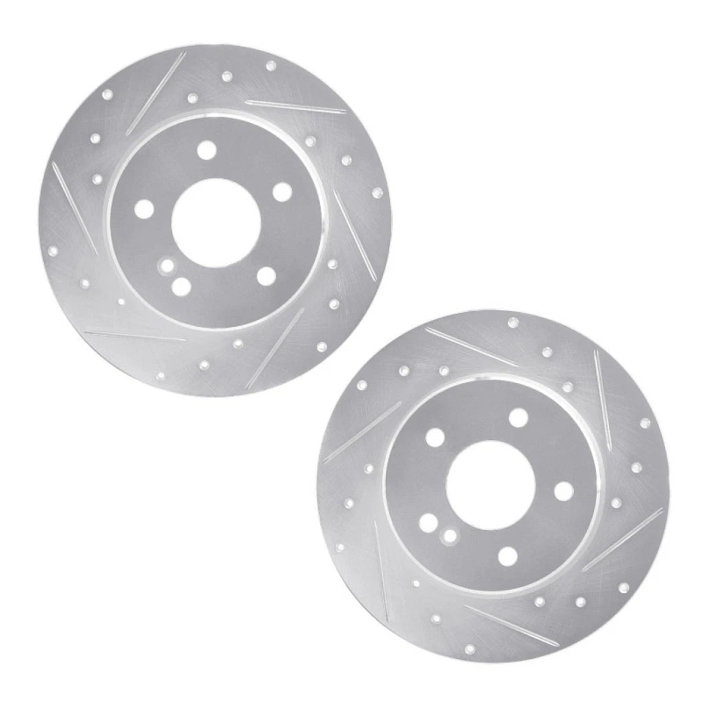 Drilled and Slotted Rotors for Mercedes-Benz C230 (2003–2007) ALX-PAU-DF-7002-63100-CLA9