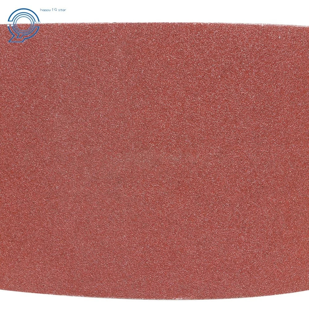 Set of 5 Sanding Belts 6" × 48" 80 Grit Aluminum Oxide