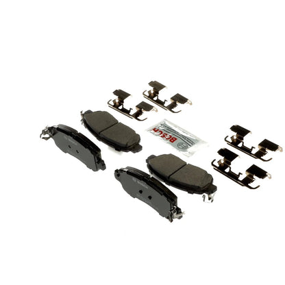 2X Brake Pad Set BC1852 for Toyota Yaris, Nissan Kicks, Scion iA (2016–2020)