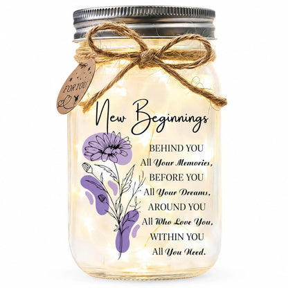 Set of 4 High School Mason Gifts for Women